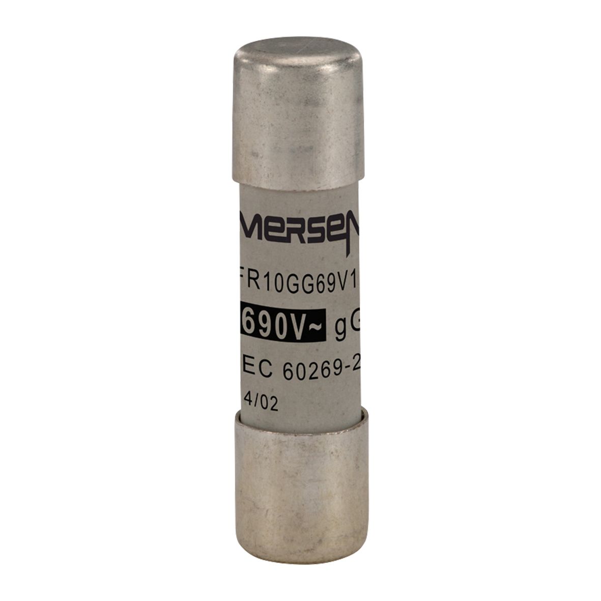 Y302793 - Cylindrical fuse-link gG 690VAC 10.3x38, 12A